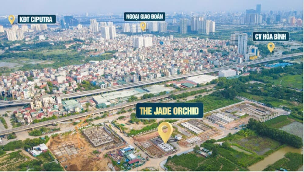 Vị trí Chung cư Jade Square